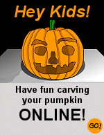 Halloween fun! Children and adults will enjoy this virtual pumpkin carving game. Click and drag over the pumpkin to carve out holes. When you are finished click on the DONE button for a special surprise!